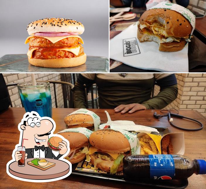 Order a burger at Biggies Burger : Jharsuguda