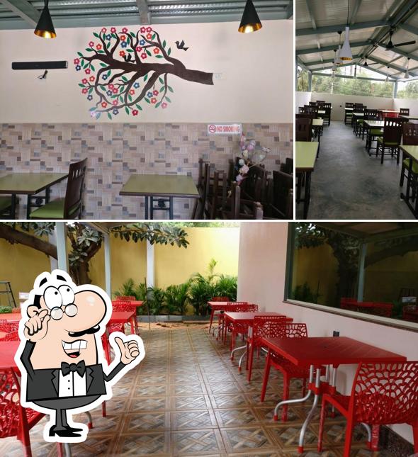 The interior of Prakriti Green Garden