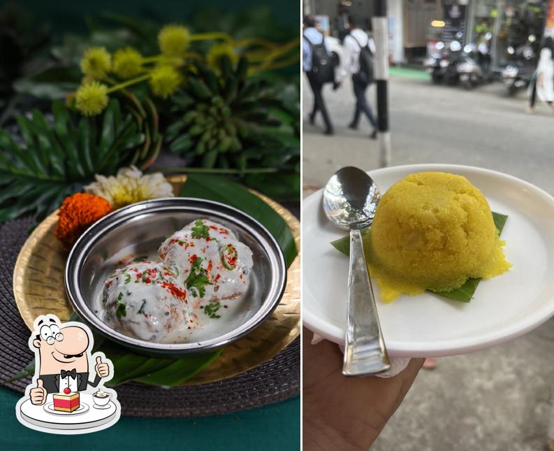 Santosham Thane Station offers a range of desserts