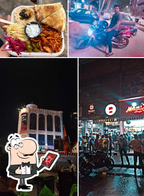 The exterior of Shawarmaji Dadar