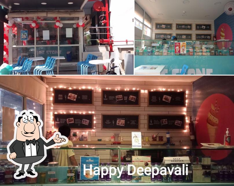 The interior of Srikara 's Ice StoRe