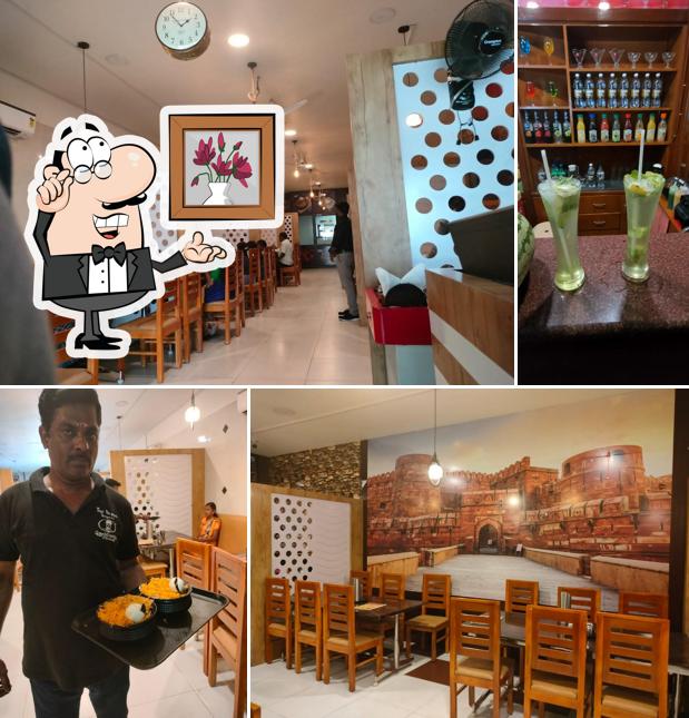 The interior of TOPI VAPPA BIRIYANI KUMBAKONAM BRANCH