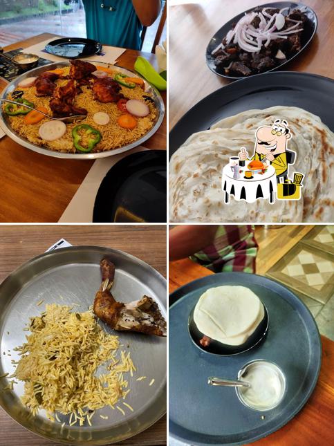 Food at V- Al Saj Restaurant