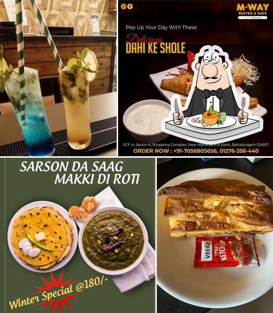 Food at m-way Restro & Cafe ,Party Hall (A Unit of Mehendiram)