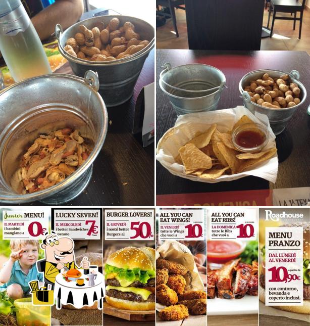 Cibo al Roadhouse Restaurant Roma Da Vinci