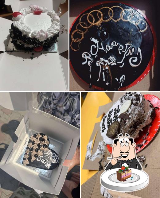 Chocolate cake at The Dessert Zone