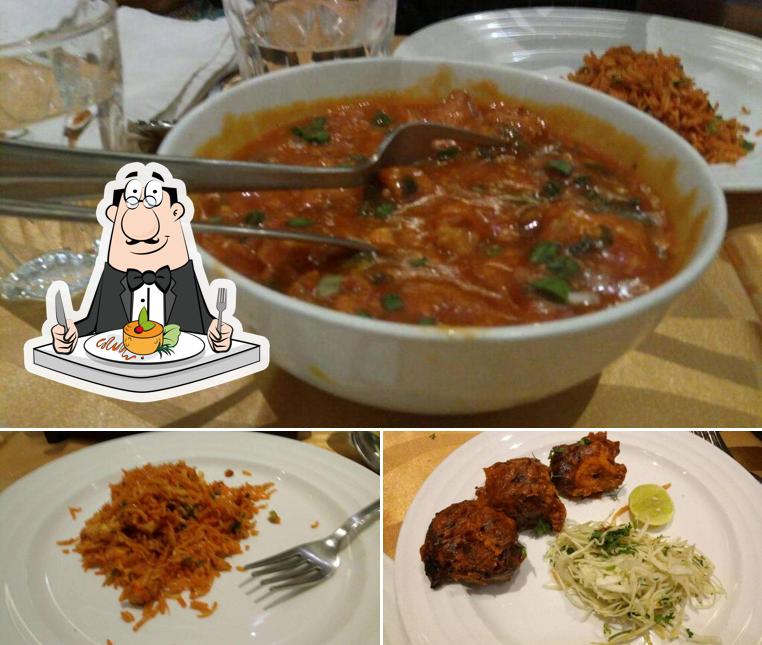 Food at Sitara Restaurant & Bar