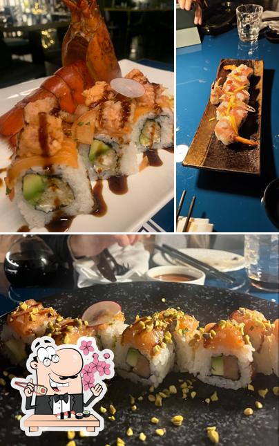 Prova le varie opzioni di sushi