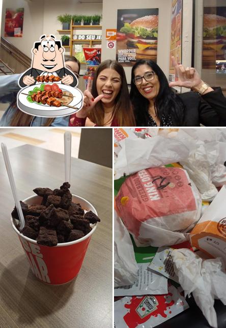Platos en Burger King Drive Thru
