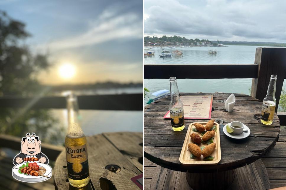 Platos en Deck Bar