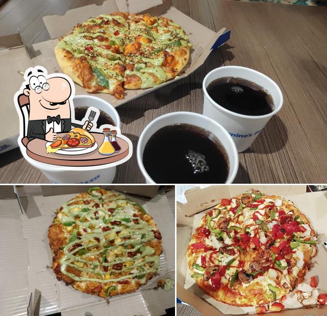 At Domino's Pizza Mahanagar Colony, Bareilly, you can taste pizza