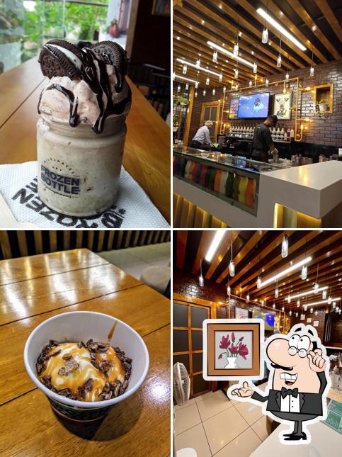 Check out how Frozen Bottle - Milkshakes, Desserts, and Ice Cream looks inside