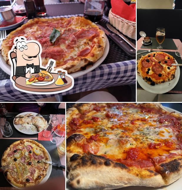 Essayez de nombreux types de pizzas