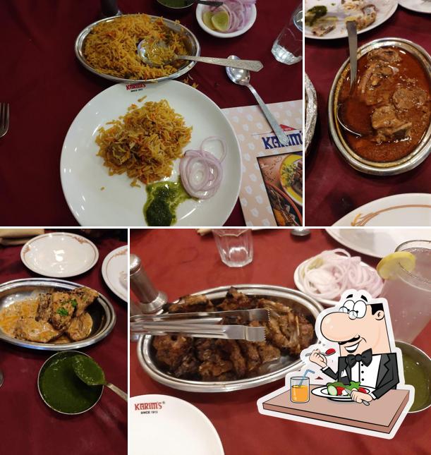 Food at Karim's - best family restaurant in noida