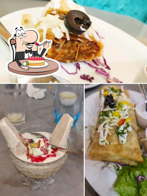 Kites serves a range of desserts