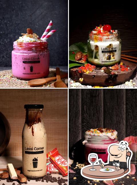 Food at Lassi Corner