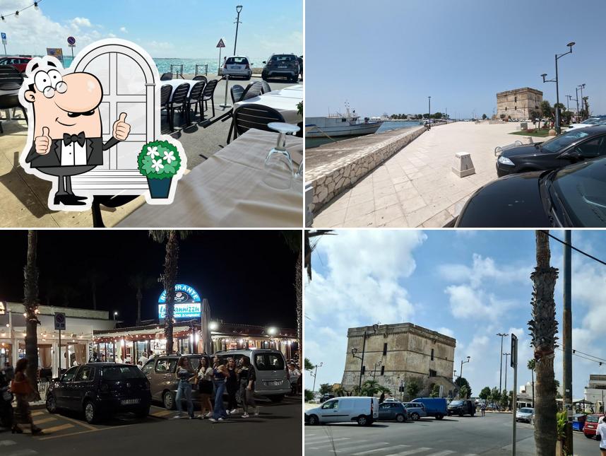 Goditi la vista dall'area esterna di Lu Cannizzu