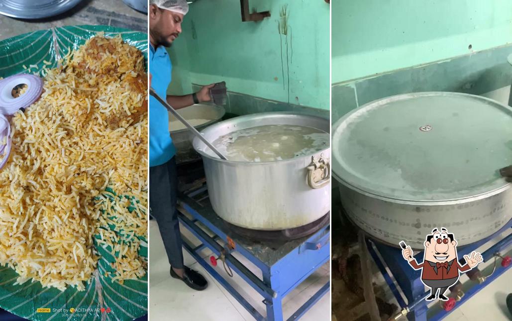 Food at Orugallu biriyani