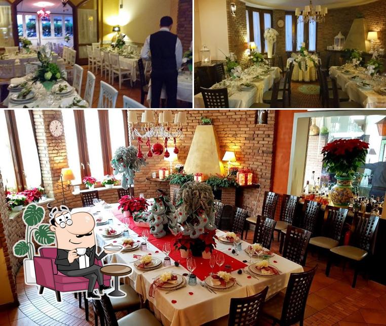 Gli interni di Braceria O'Priore 1955