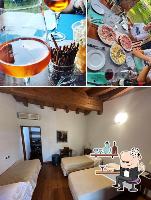 Corte Morea - Hotel - B&B - Ristorante si caratterizza per la interni e birra