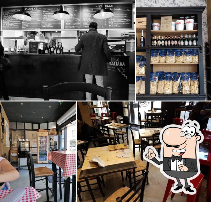 L'intérieur de Fiorello Gastronomia