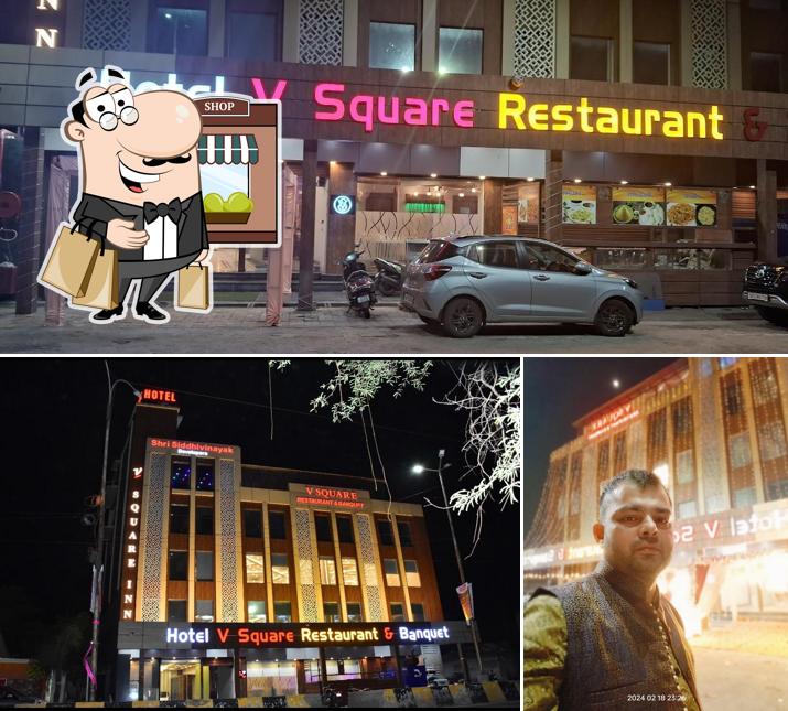 Check out how HOTEL V SQUARE looks outside