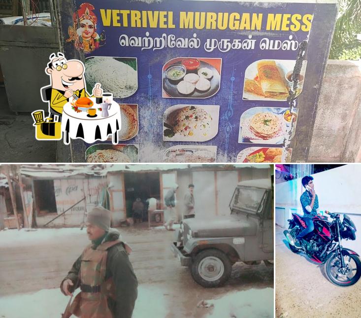 This is the picture showing food and exterior at Murugan Tea Kadai