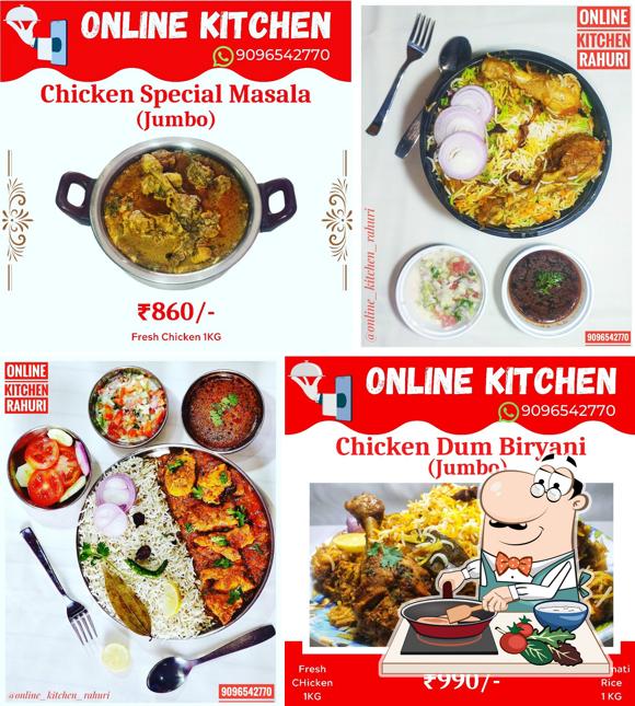 Chicken curry at Online Kitchen Rahuri