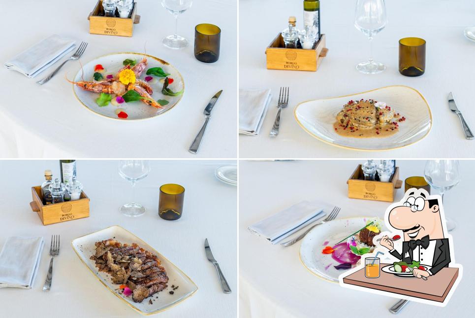 Platti al Ristorante Agriturismo Borgo Divino