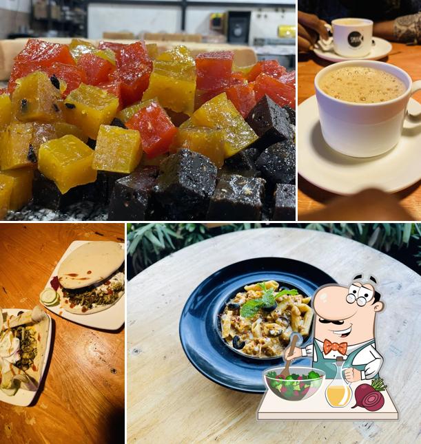 Beet salad at SMAK CAKES & BAKES, Koppam