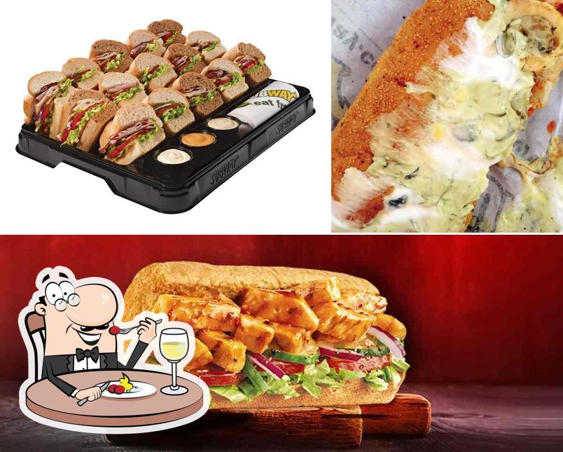 Food at Subway Green Valley