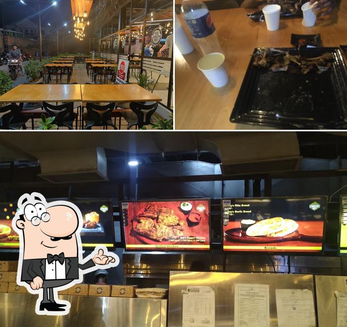 The interior of The Charcoal Bay