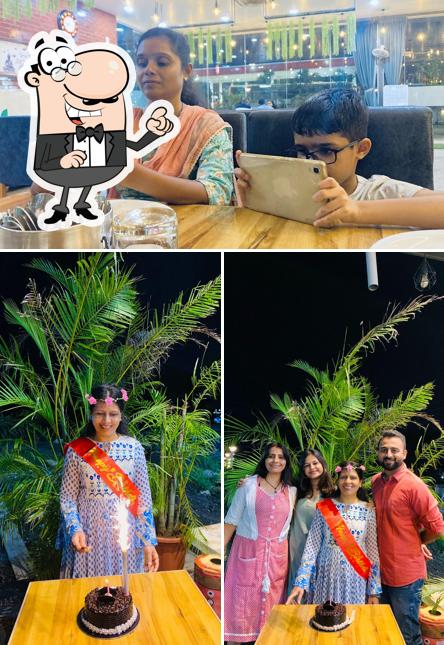 The interior of Kalpvant Multicuisine Restaurant & Party Plot