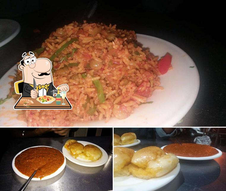 Meals at Birju's Pav Bhaji Kalyan