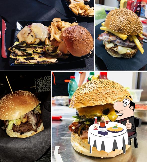 Concediti un bell'hamburger a Hangover cocktail bar