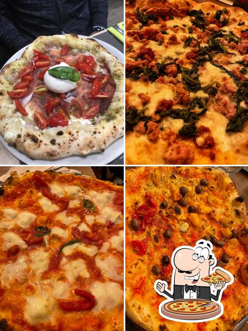 A Casa Giglio Pizzeria, puoi provare una bella pizza