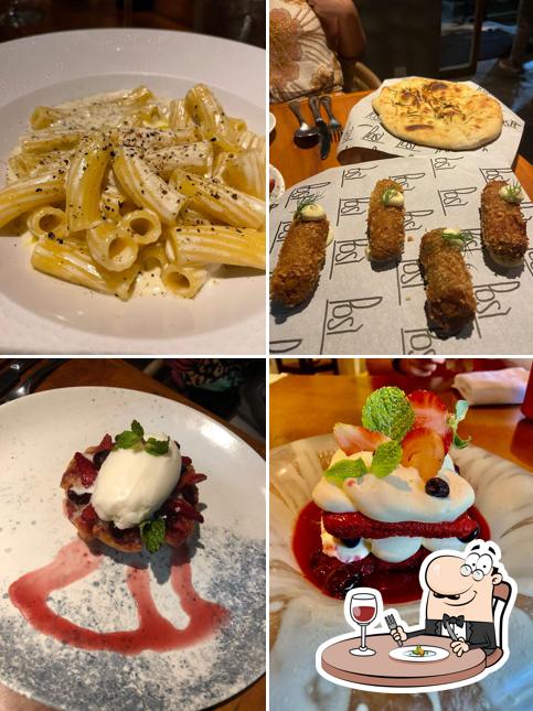 Comida em Posì Mozza & Mare