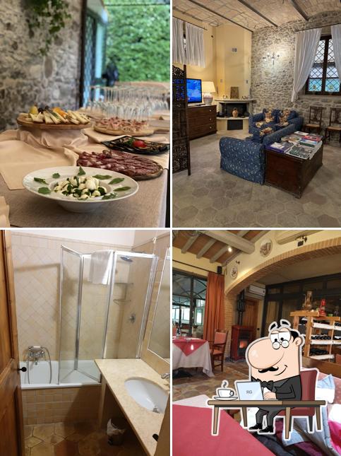 Gli interni di Country Hotel Poggiomanente