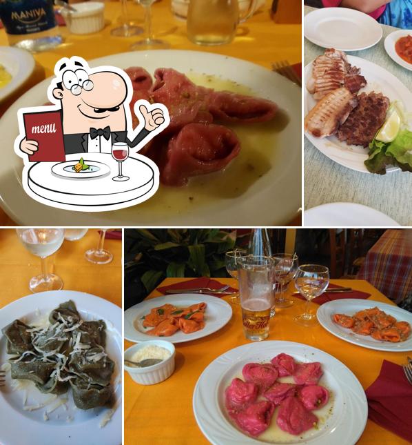 Platti al Trattoria Tortello D'oro