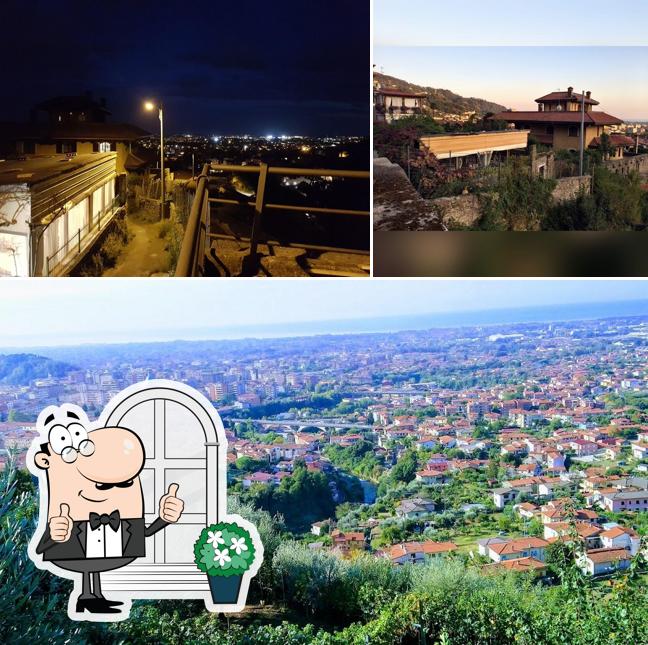 Gli esterni di Trattoria da Emma