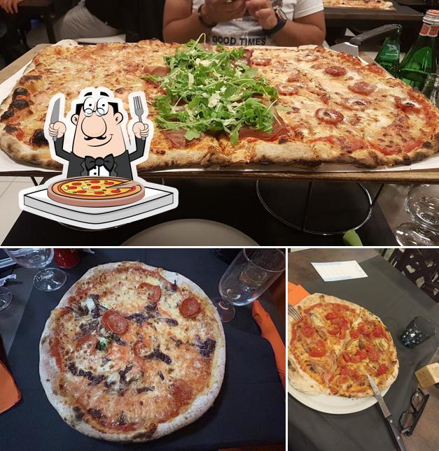 Scegli una pizza a Pizzeria Metropizzeria