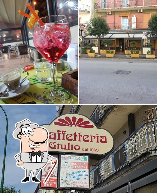 Bar Giulio si caratterizza per la esterno e bevanda