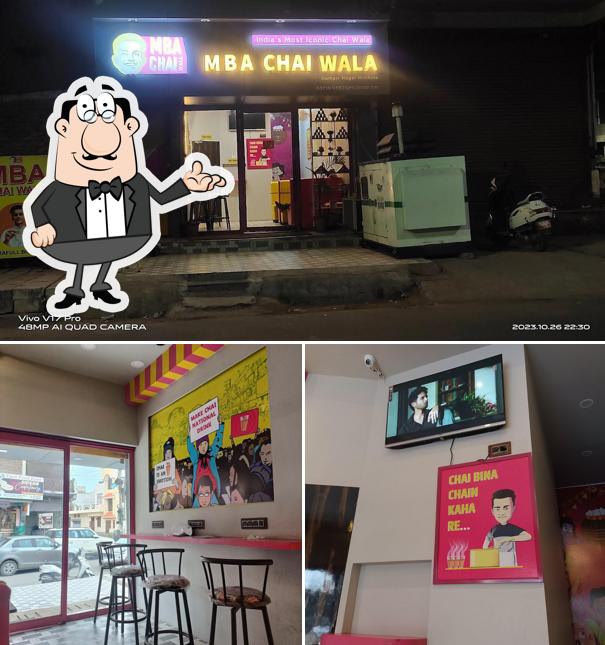 The interior of MBA CHAI WALA MATHURA