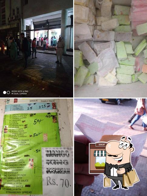 The exterior of K. Rustom & Co. Ice Cream Parlour