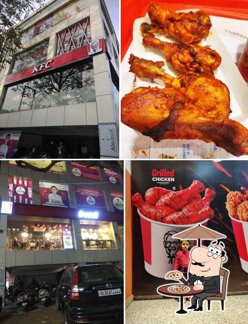 Enjoy the view outside KFC