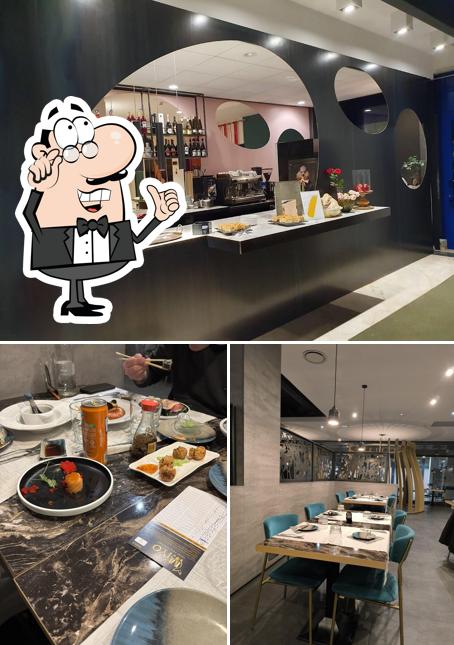 Gli interni di MIYO Sushi Montichiari