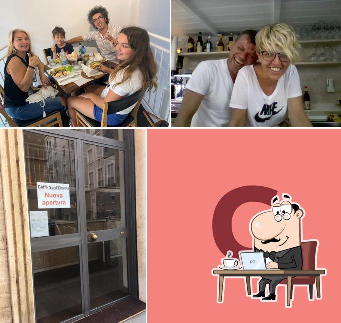 Gli interni di Caffè Sant'Orsola