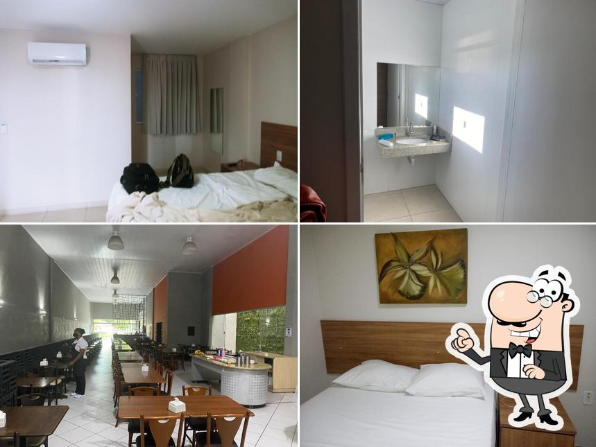 O interior do Qualitysul Hotel