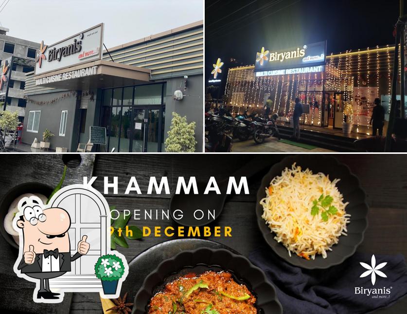 The exterior of Biryanis and More - Khammam