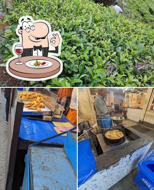 The picture of food and beverage at Burliyar Tea Spot